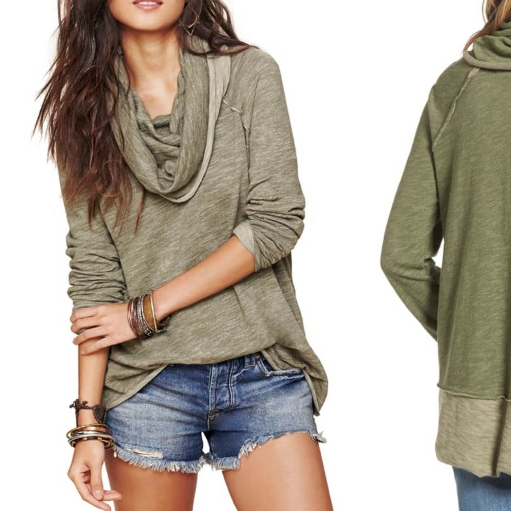 Cocoon Cowl Neck Top